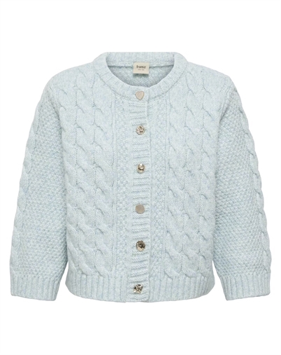 Fransa - FROlivia Cardigan 1 - Gray Mist Melange